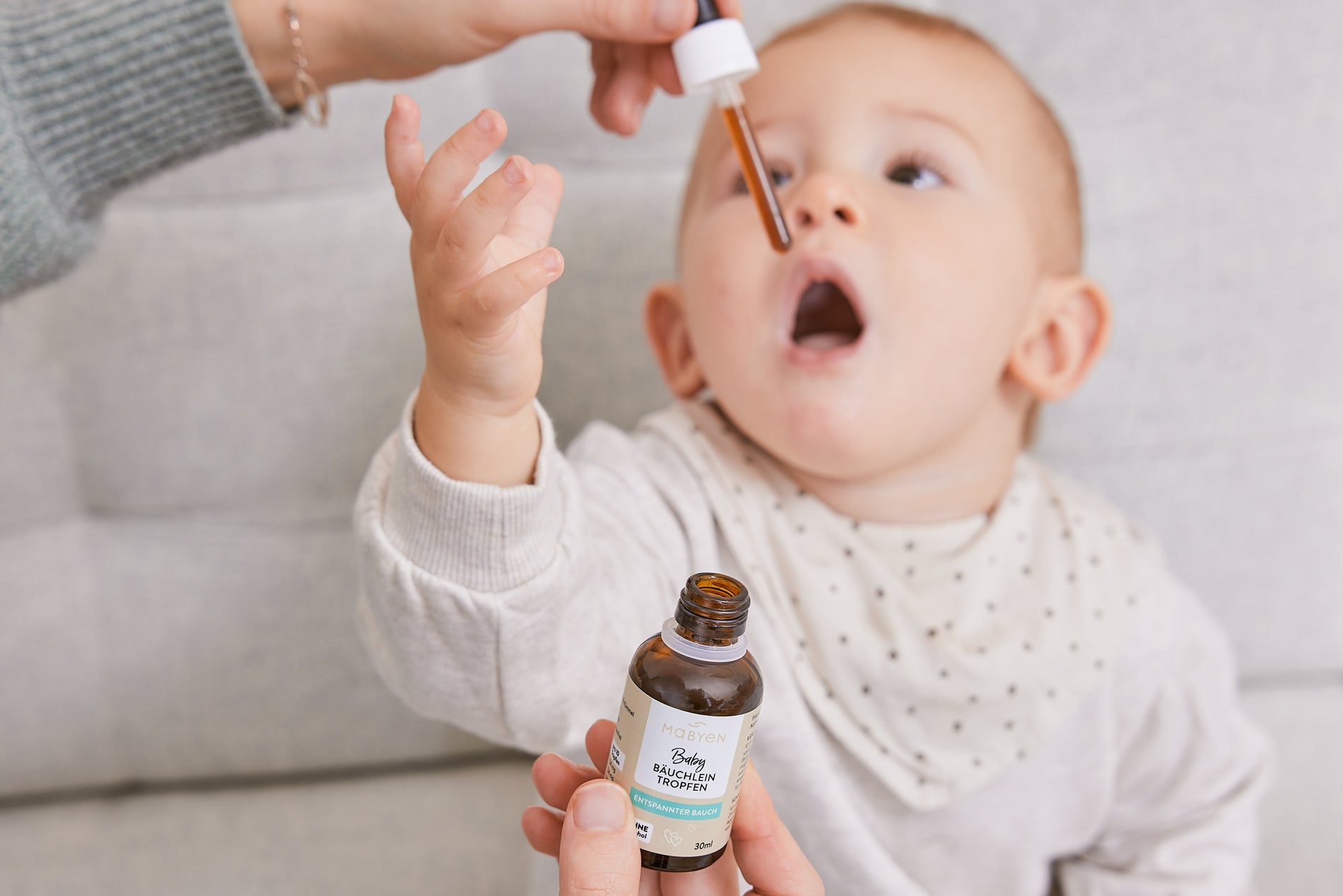 Mabyen Baby Bäuchleintropfen Bauchweh Baby