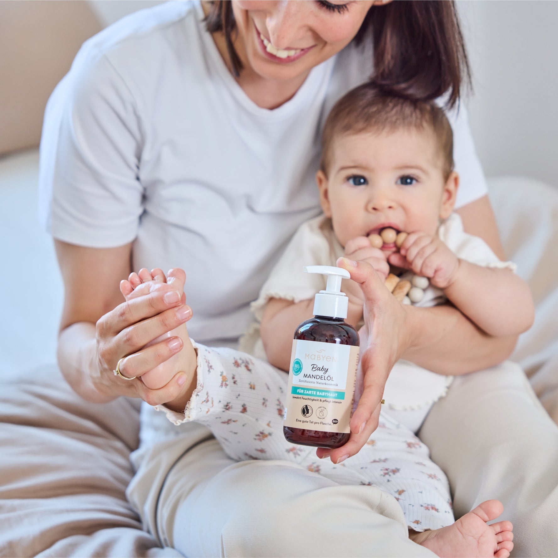 Baby Rundum Pflege Set Baby Bio Mandelöl