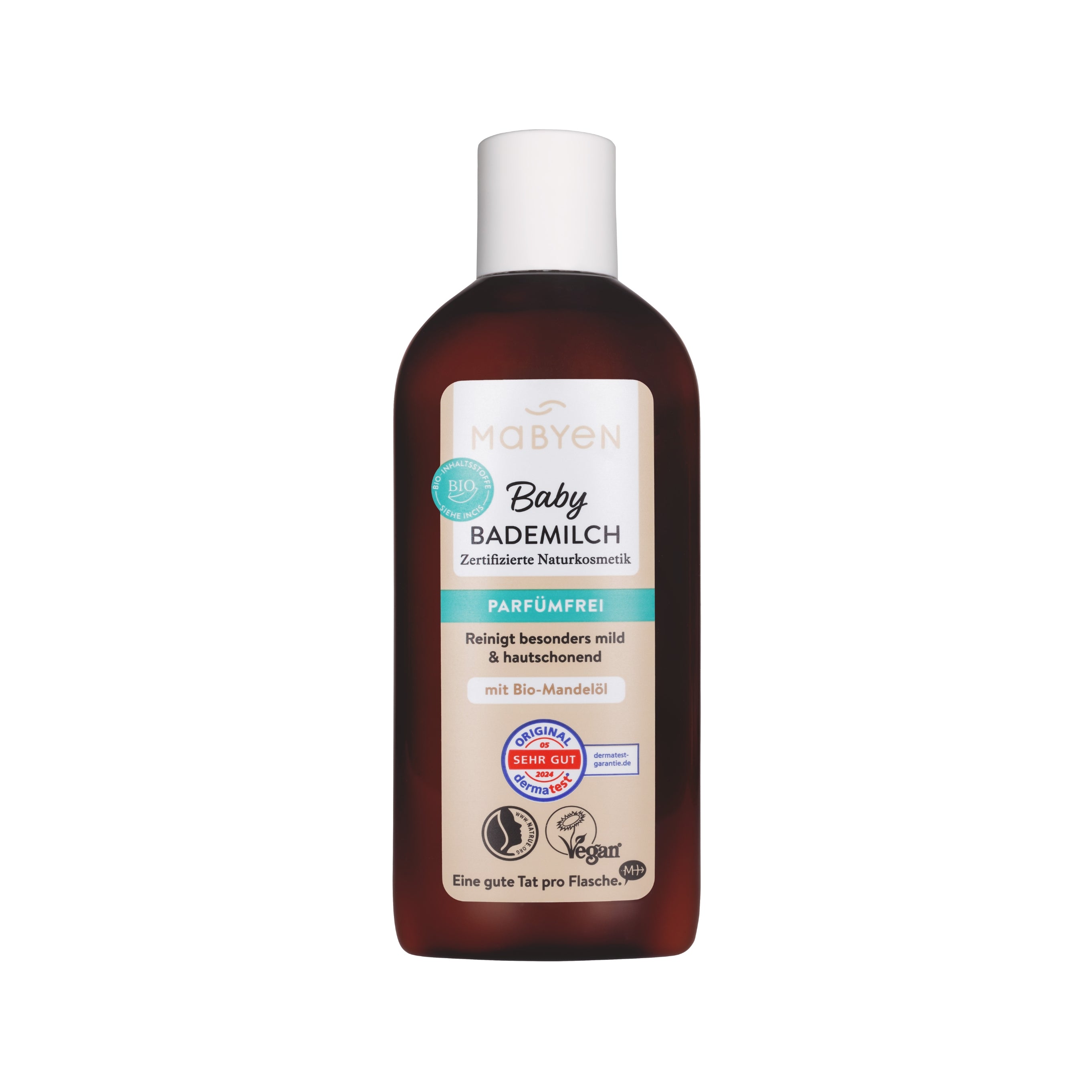 Baby Bademilch reinigt mild