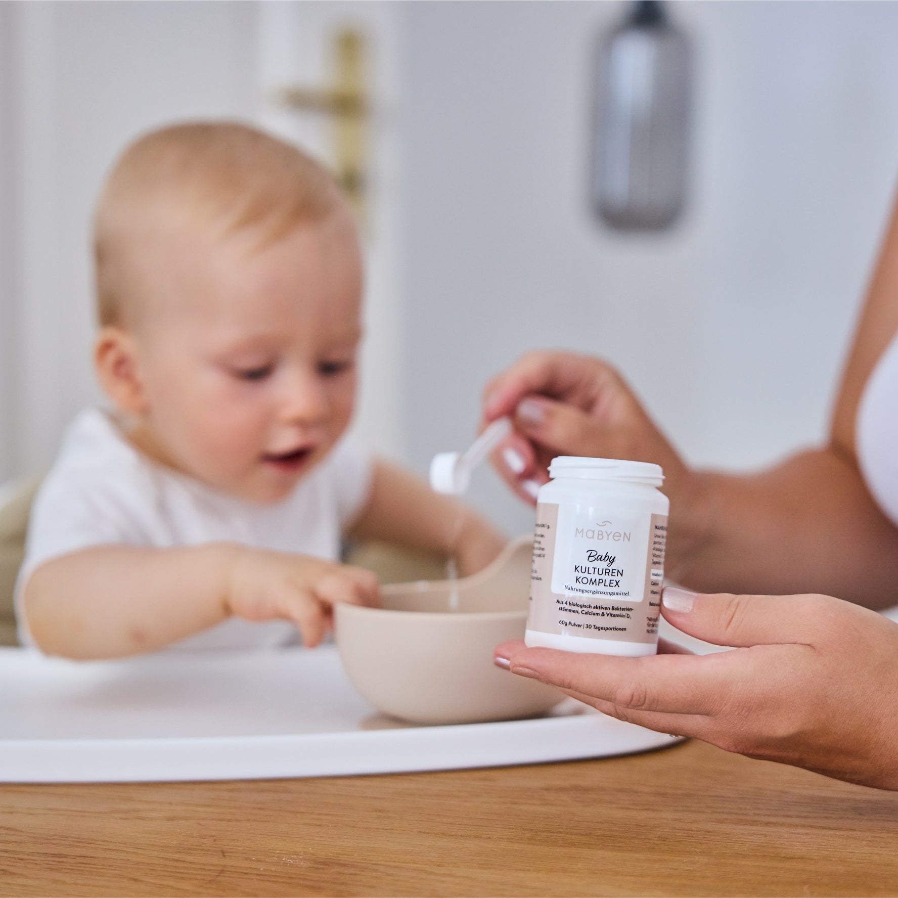 Baby Kulturen Komplex Anwendung