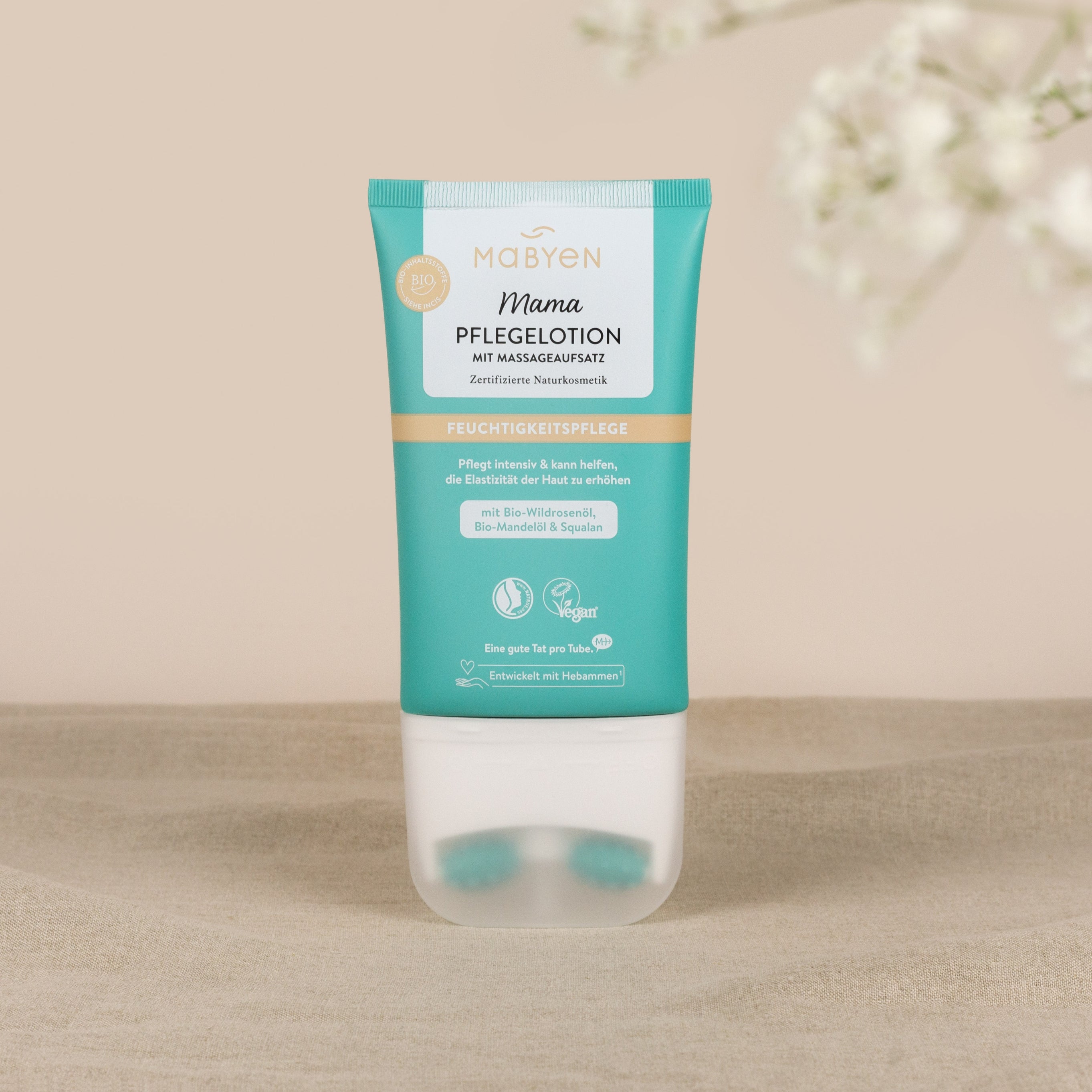 Mama Pflegelotion Massageaufsatz