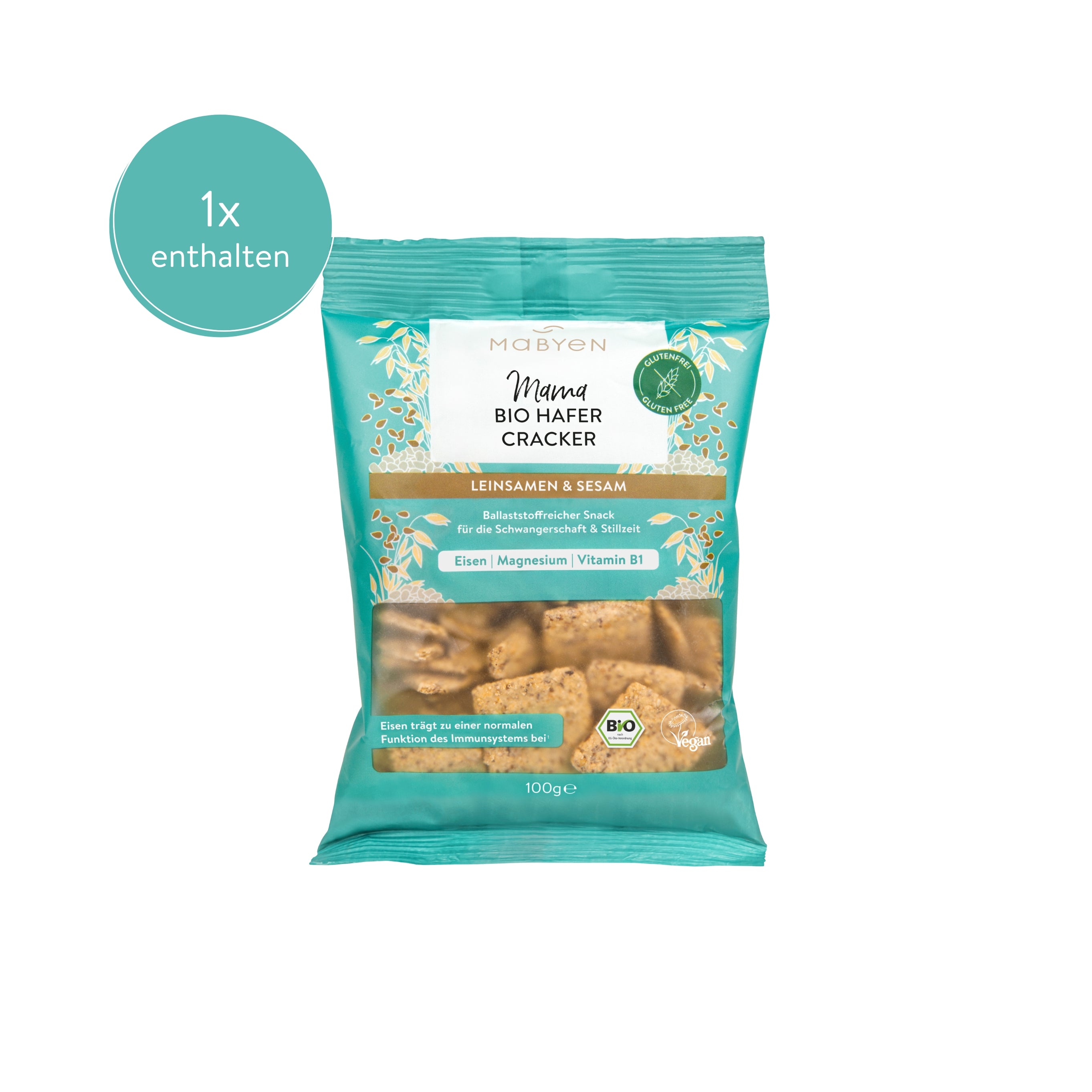 Mama Bio Hafer Cracker 100g