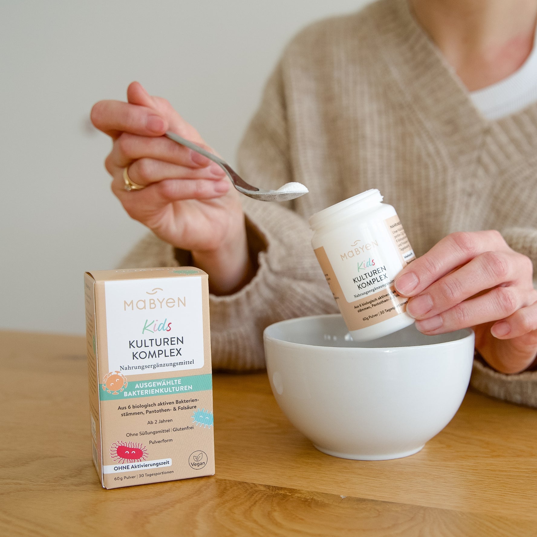 Marie mit dem KIDS Kulturen Komplex