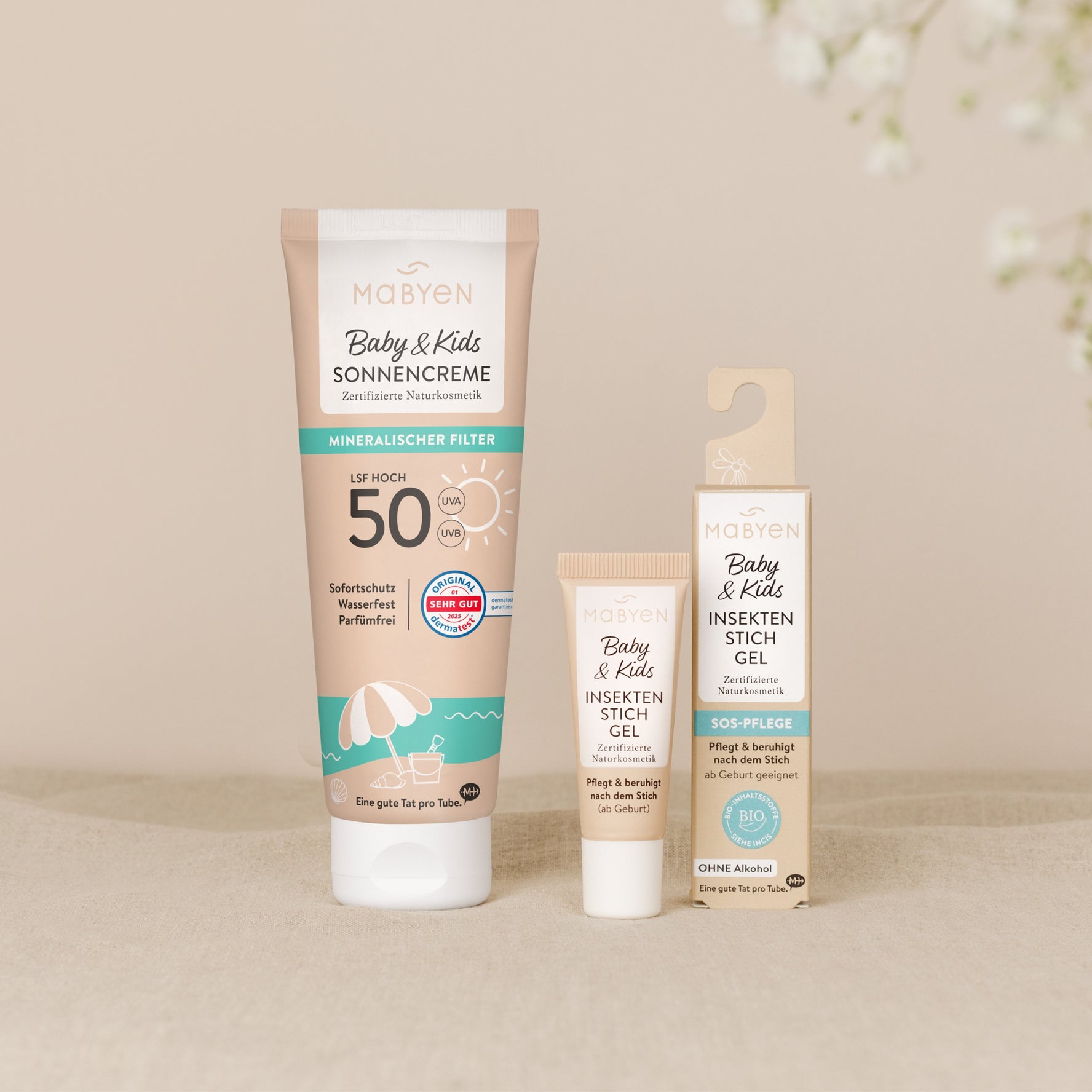 Sonnencreme Insektenschutz Gel