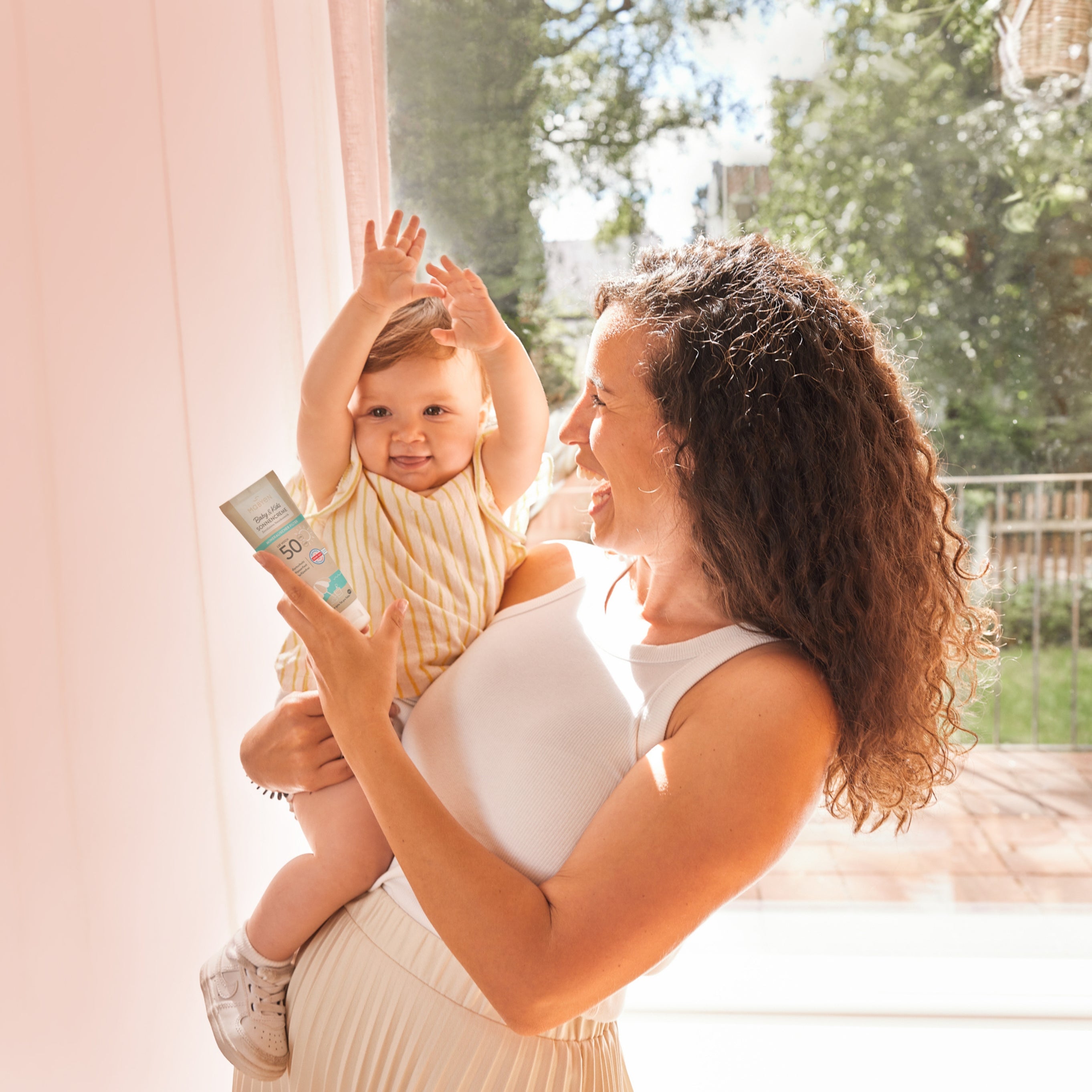 Baby Rundum Pflege Set Sonnencreme für Babys und Mama