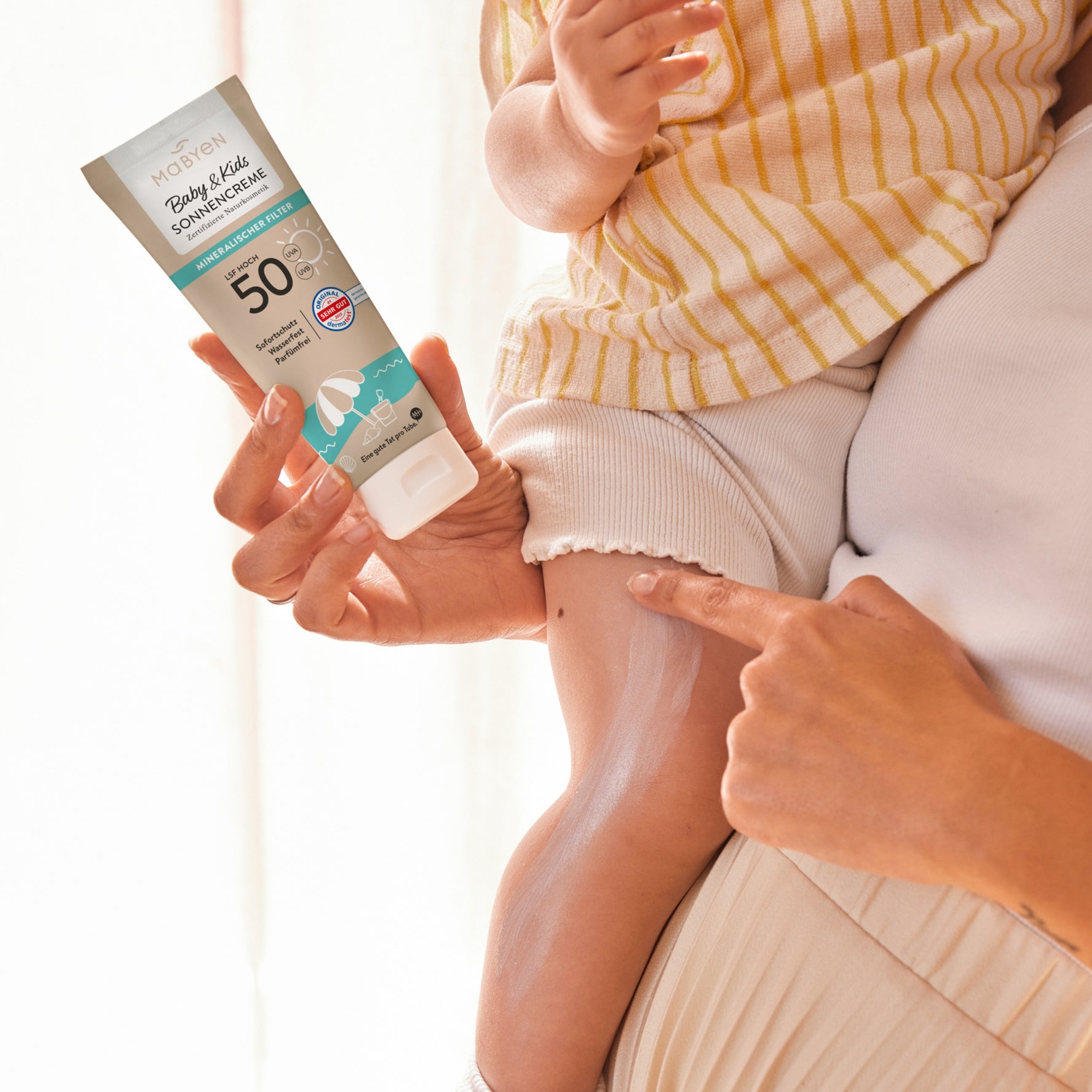 Baby Rundum Pflege Set Sonnencreme
