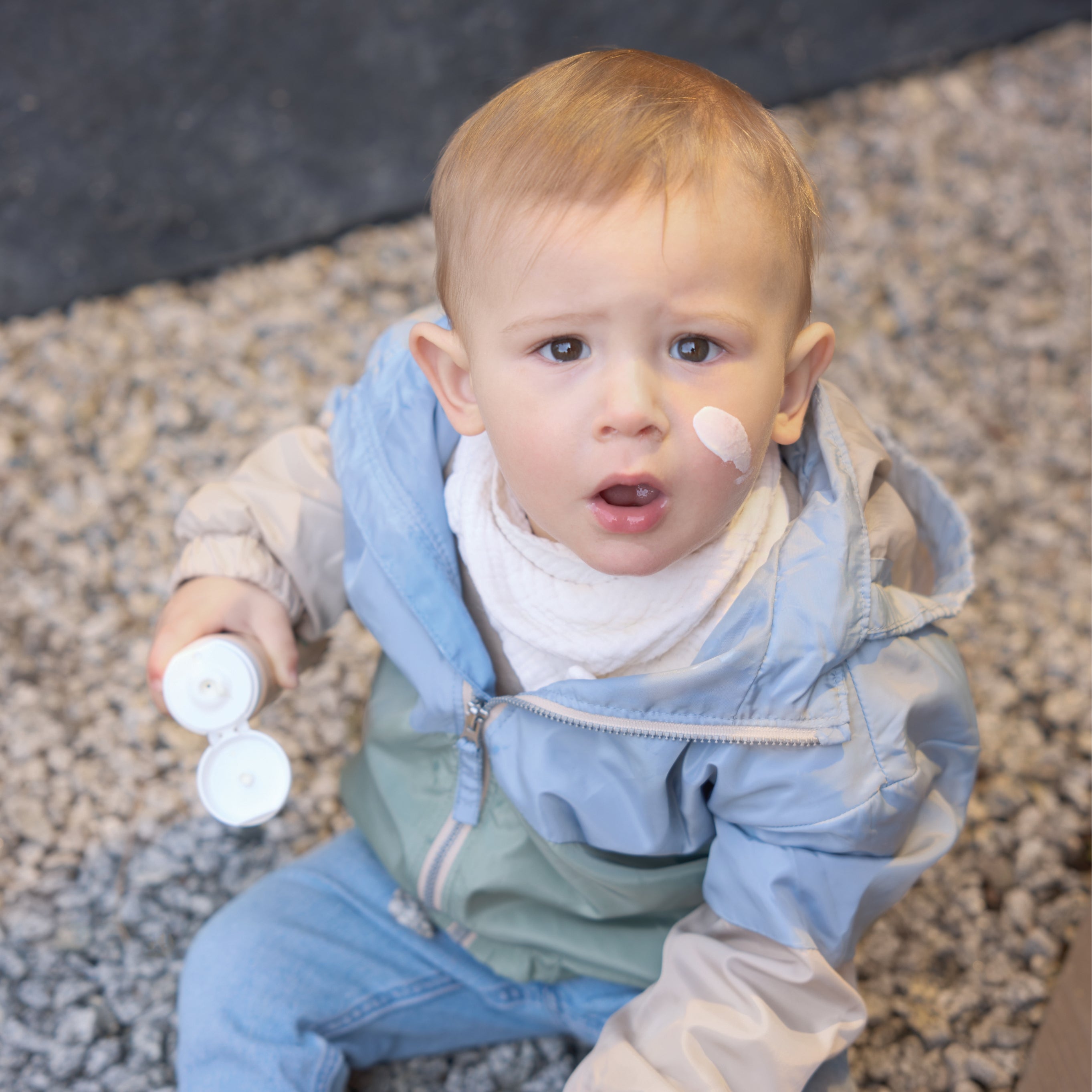 Baby und Kids Badespass Set Sonnencreme Spielplatz