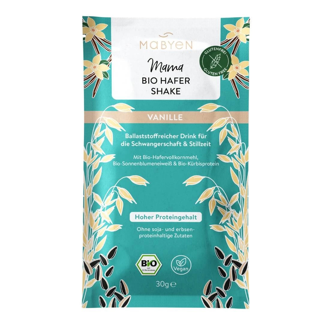 Mama Bio Hafer Shake hoher Proteingehalt