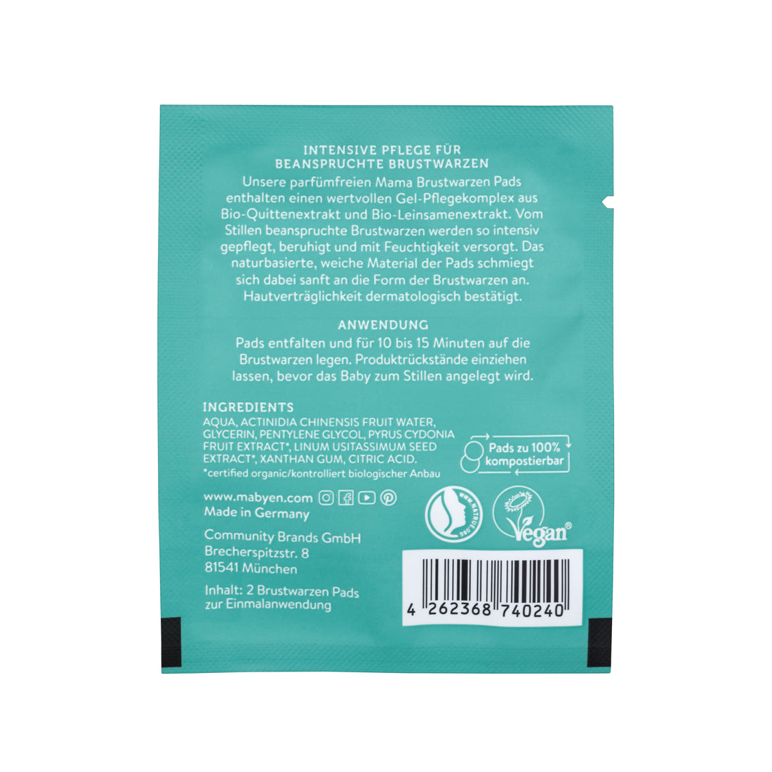 Mama Brustwarzen Pads