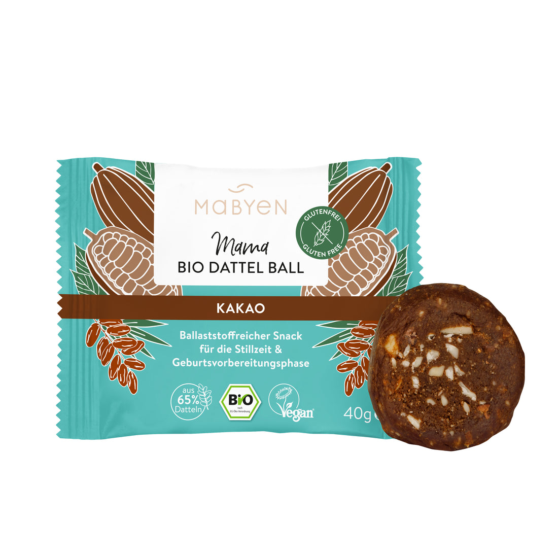 Mama Bio Dattel Ball Mango & Kakao 20er Pack
