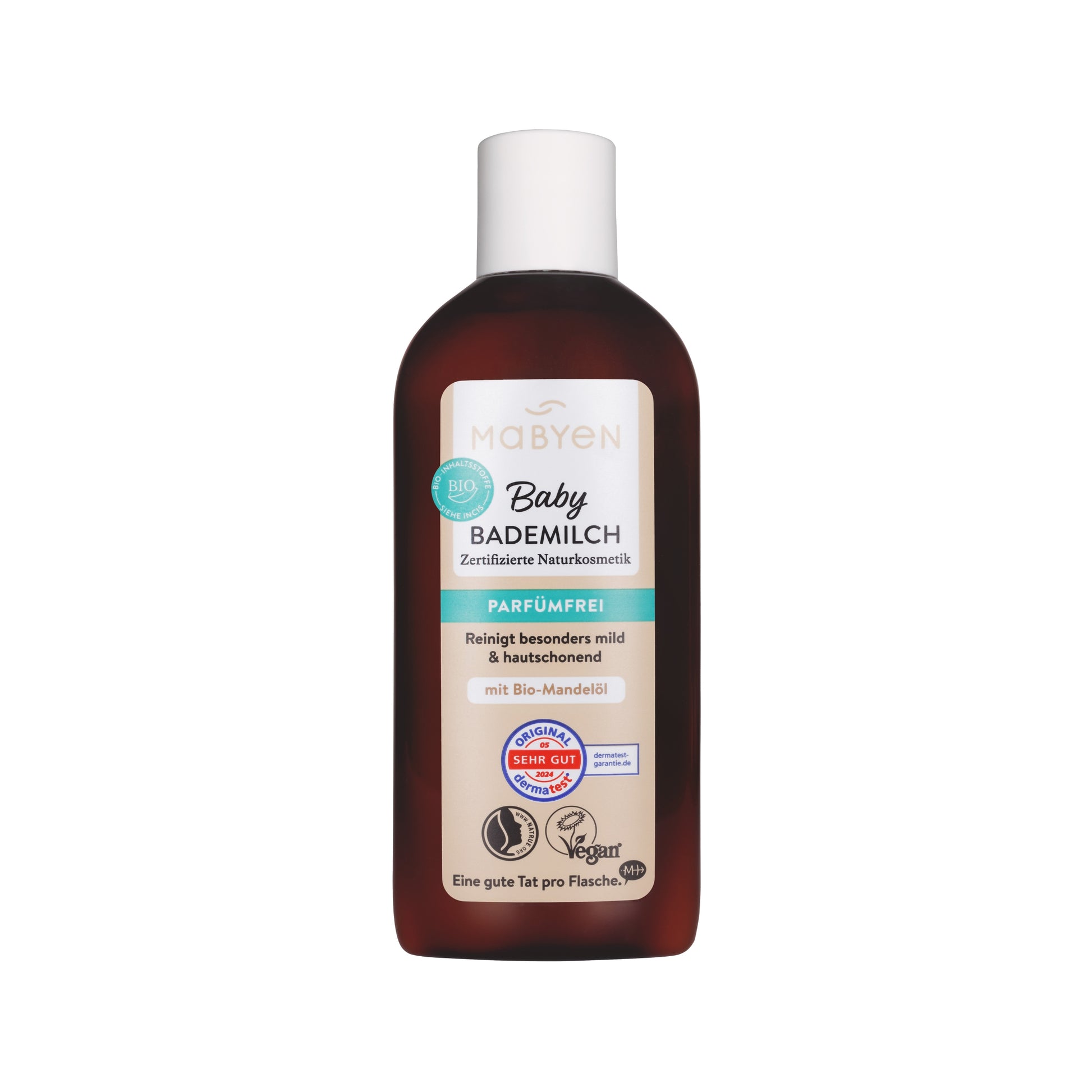 Baby Bademilch reinigt mild