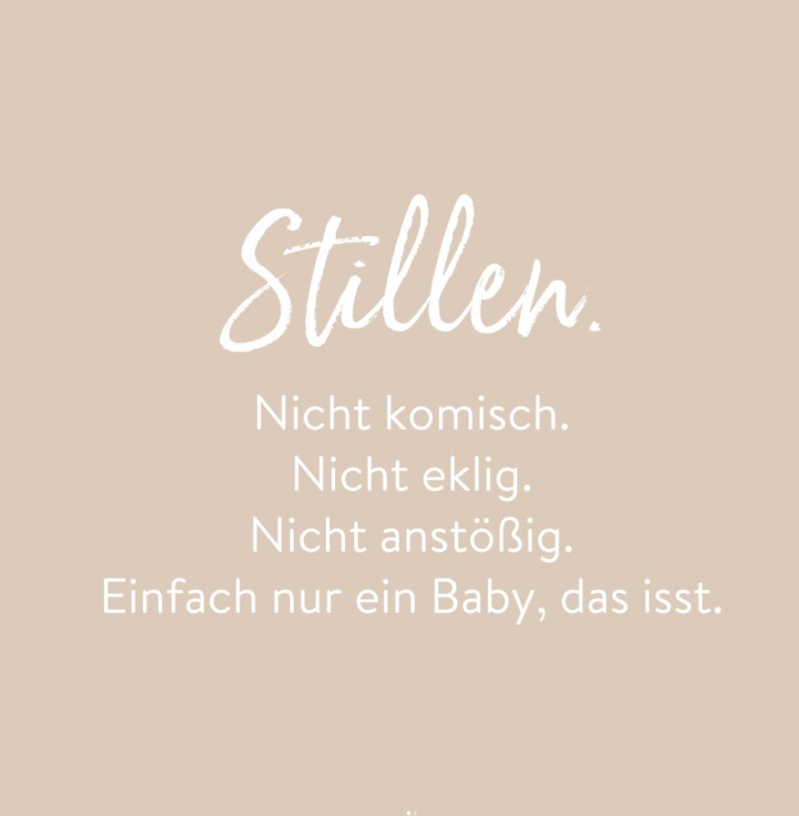 Stillen ist nicht eklig