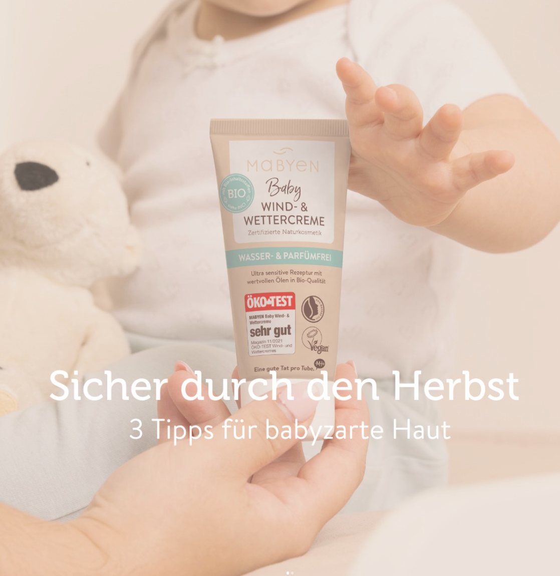 Tipps für den Herbst mit Baby Wind & Wettercreme