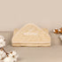 Kapuzenhandtuch Bio-Baumwolle beige
