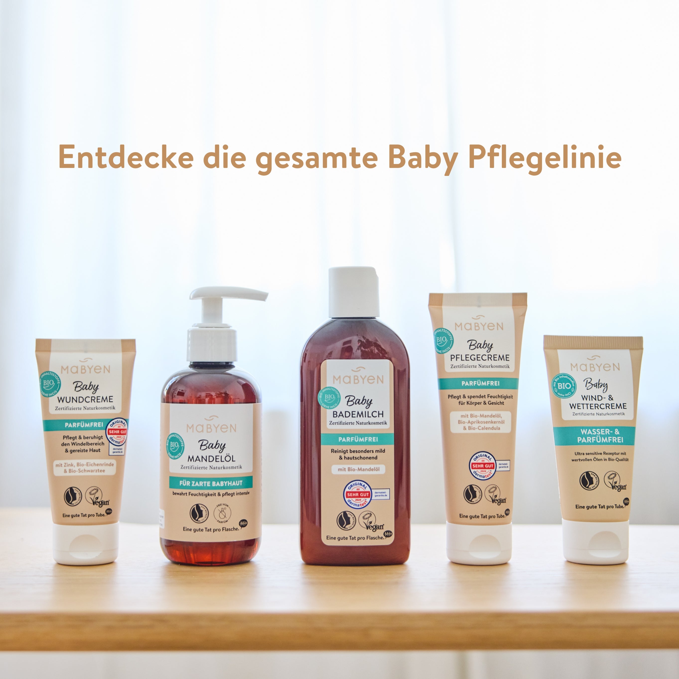 Geschenkset Baby Pflege