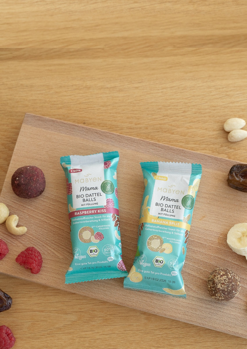 Mama Bio Dattel Balls Schwangerschaft und Stillzeit, vegan