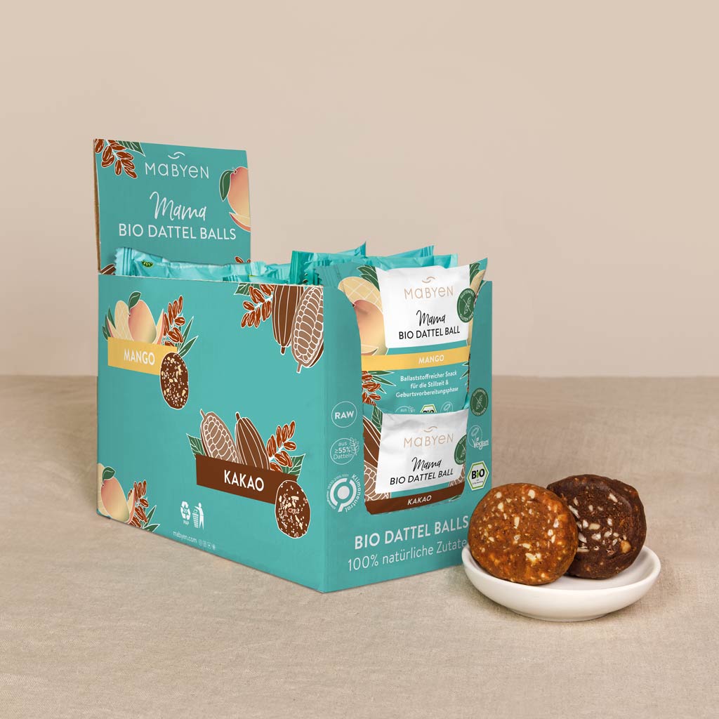 Mama Bio Dattel Ball Mango & Kakao 20er Pack
