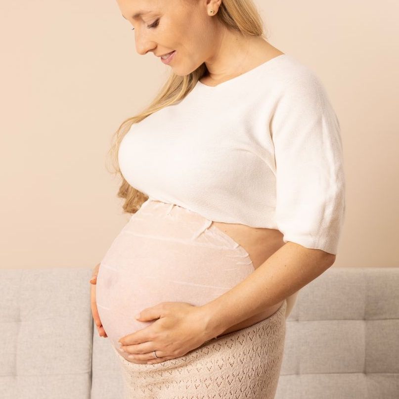 Babybauch Tuchmaske Kann feine Linien reduzieren und vorbeugen